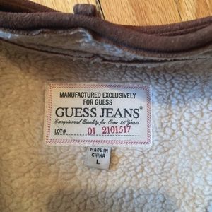 Guess Jackets & Coats - Sherpa Biker Jacket Guess Jackets & Coats - Sherpa Biker Jacket